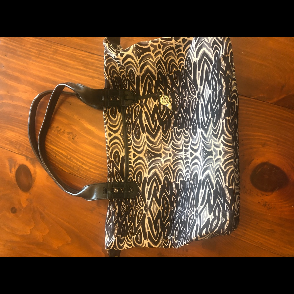 Stella & Dot Zebra Purse